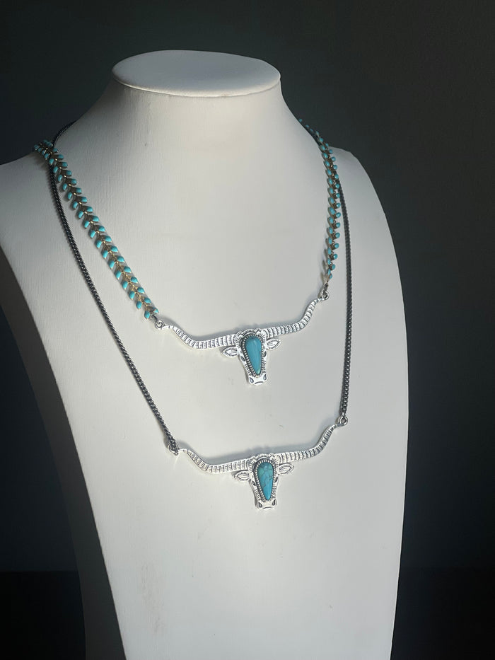 The longhorn turquoise