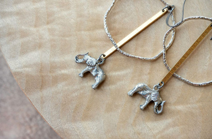 TEAM SPIRIT (Silver Hoops and Gold)