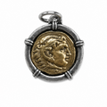 GOLDEN INTAGLIO WARRIOR CHARM