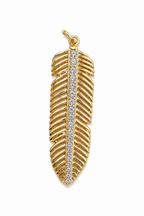 SIGNATURE FEATHER CHARM