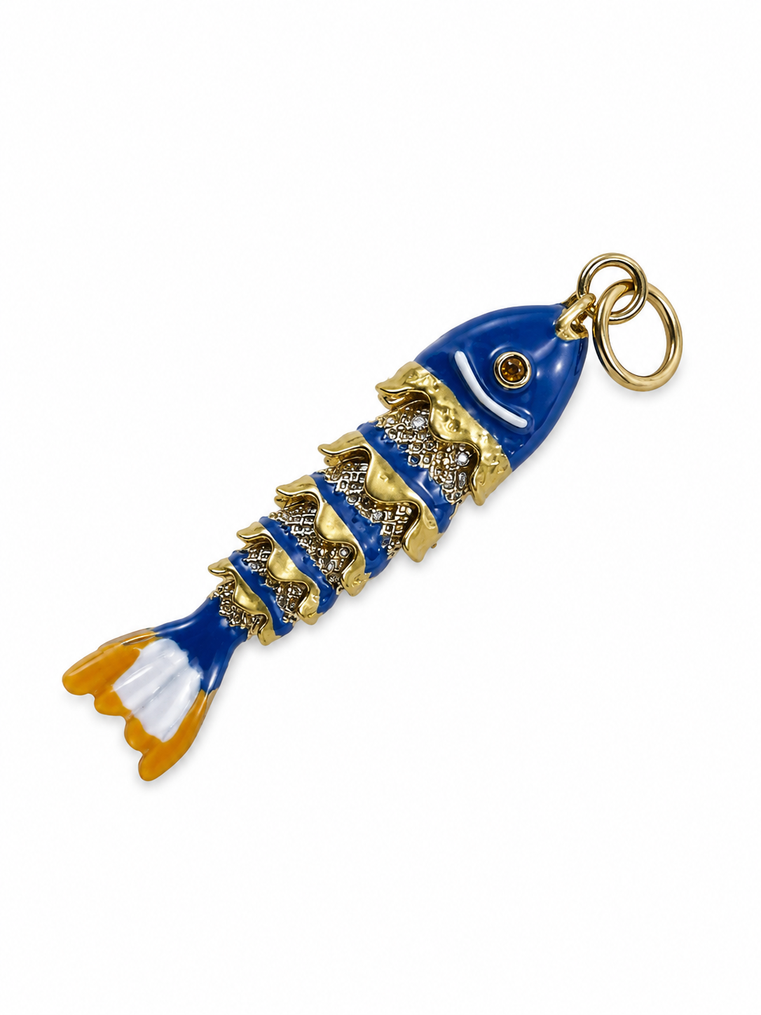 BLUE CATCH CHARM