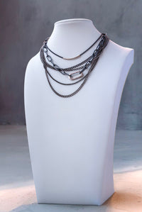 Elegantly Stated Silver Choker