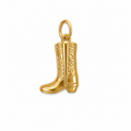 GOLD RODEO BOOTS CHARM