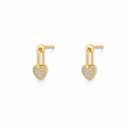 heart earrings
