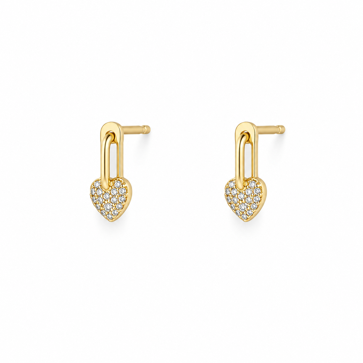 heart earrings