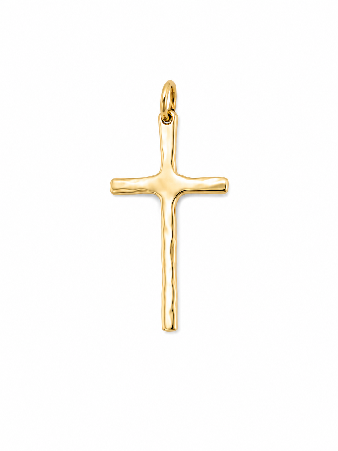 GOLD CROSSROADS CHARM