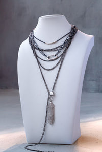 Elegantly Stated Silver Choker