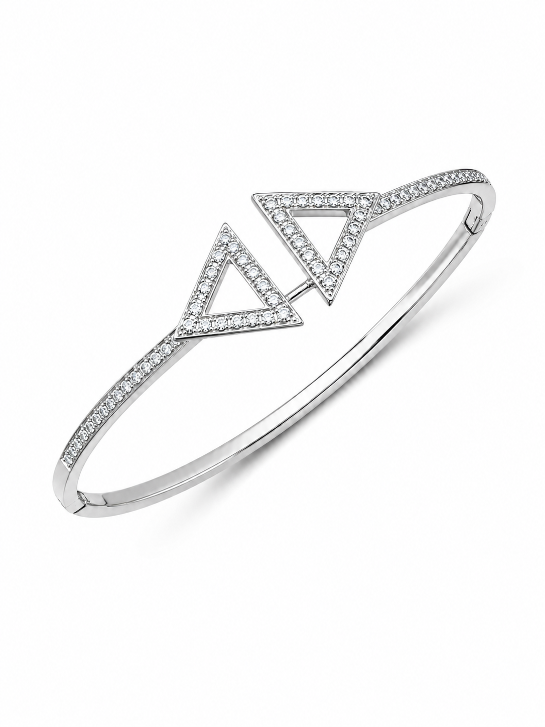 The Grace Icon Cuff- Silver