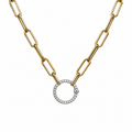 GOLD PAPERCLIP CHAIN