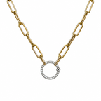 GOLD PAPERCLIP CHAIN