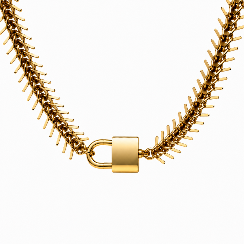GOLD FISHBONE CHAIN