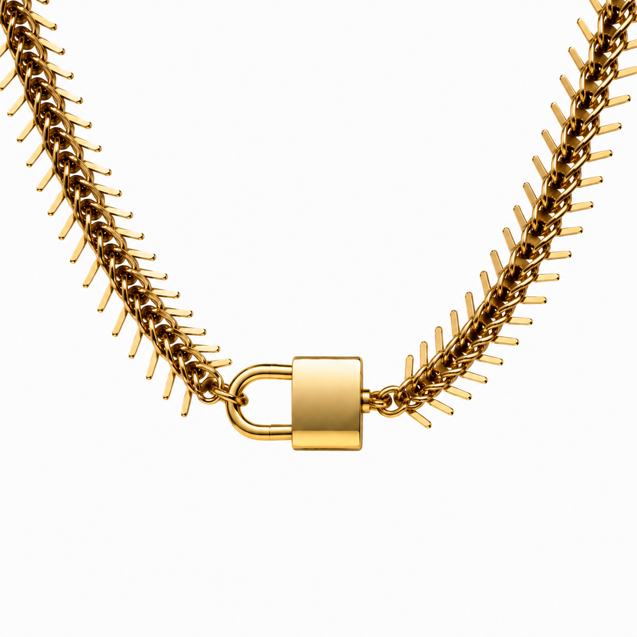 GOLD FISHBONE CHAIN