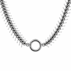 GUNMETAL FISHBONE CHAIN
