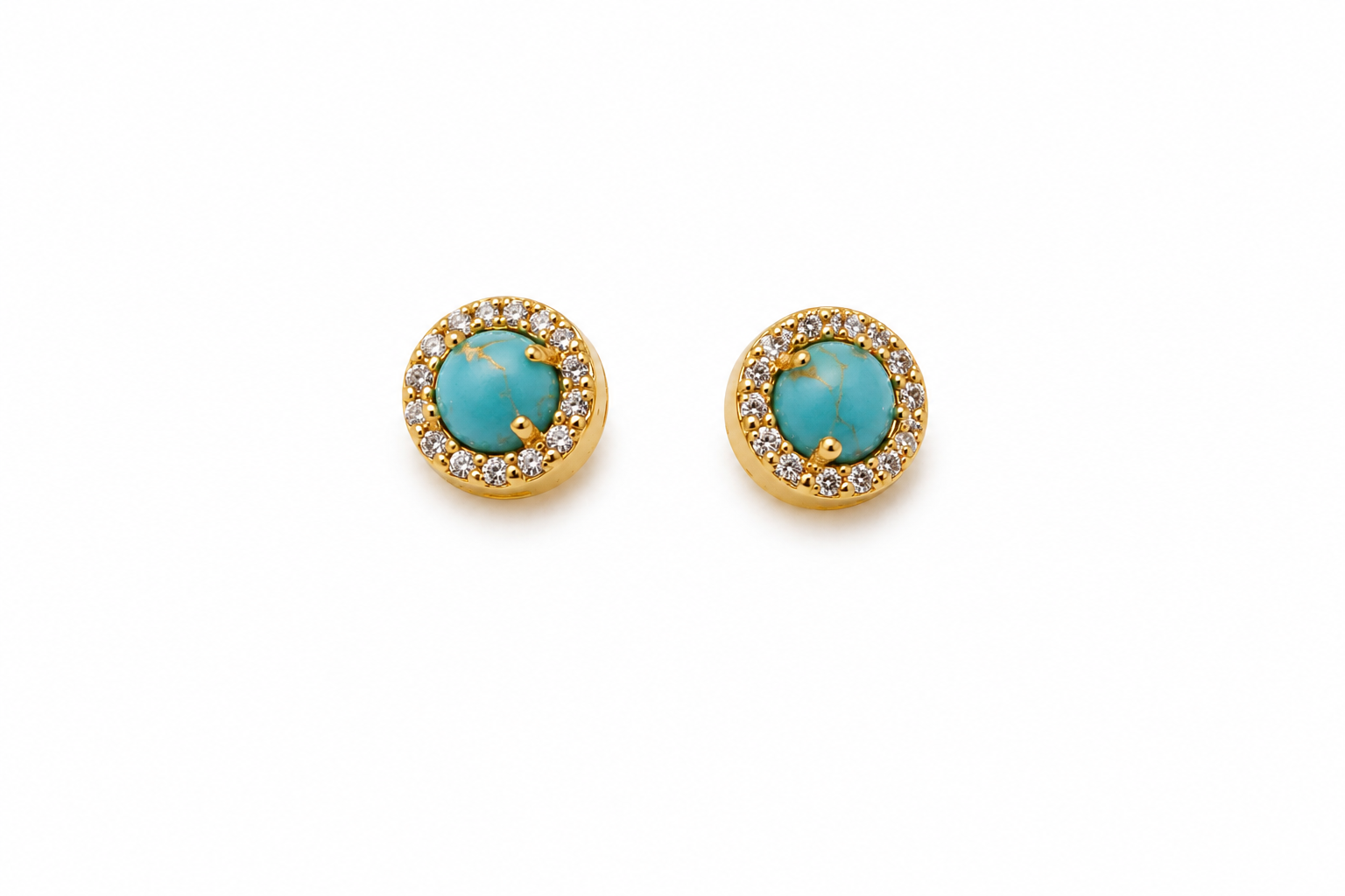 STARLIGHT TURQUOISE STUDS