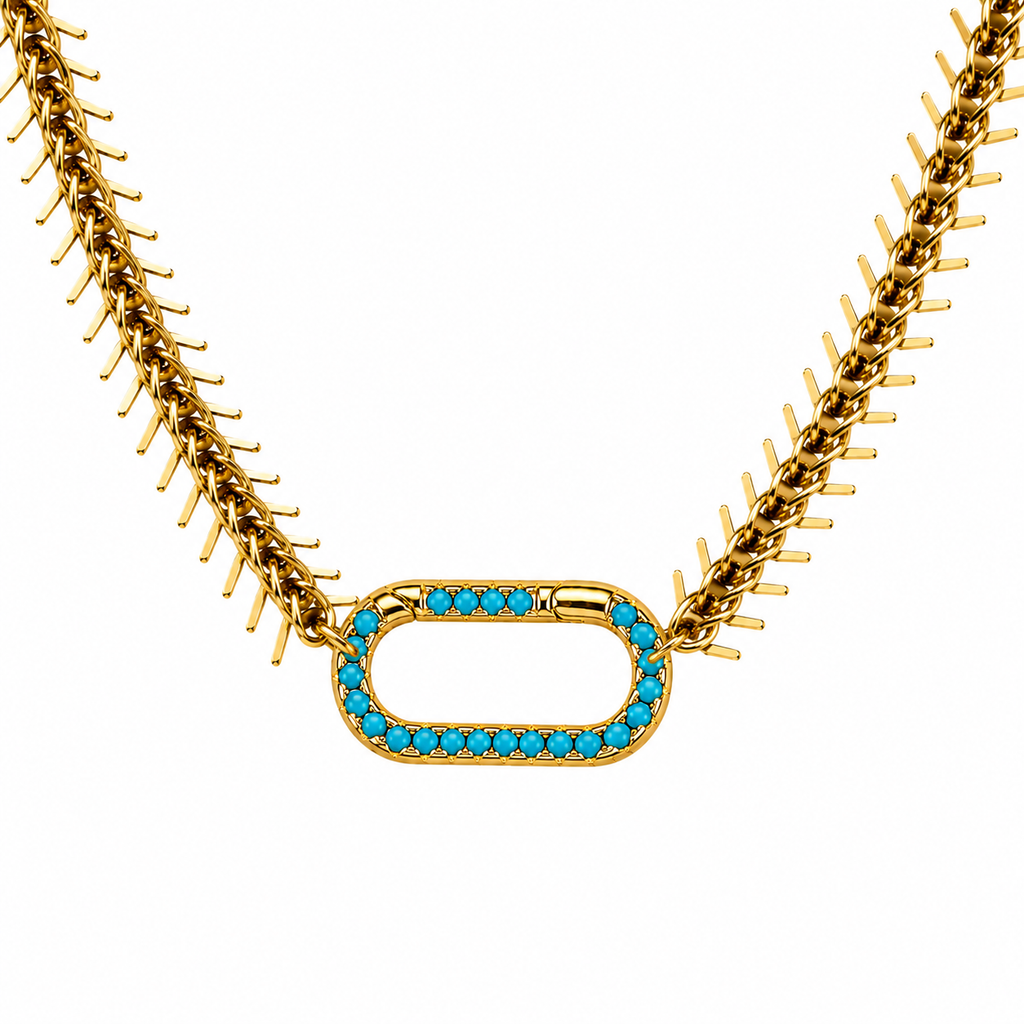 GOLD FISHBONE CHAIN