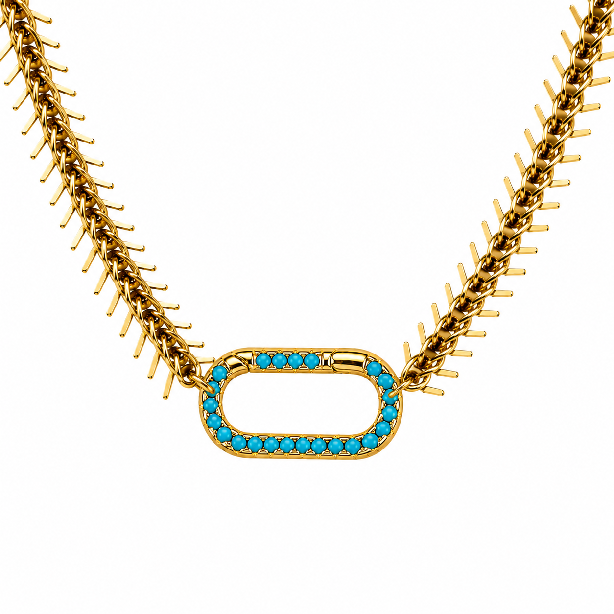 GOLD FISHBONE CHAIN
