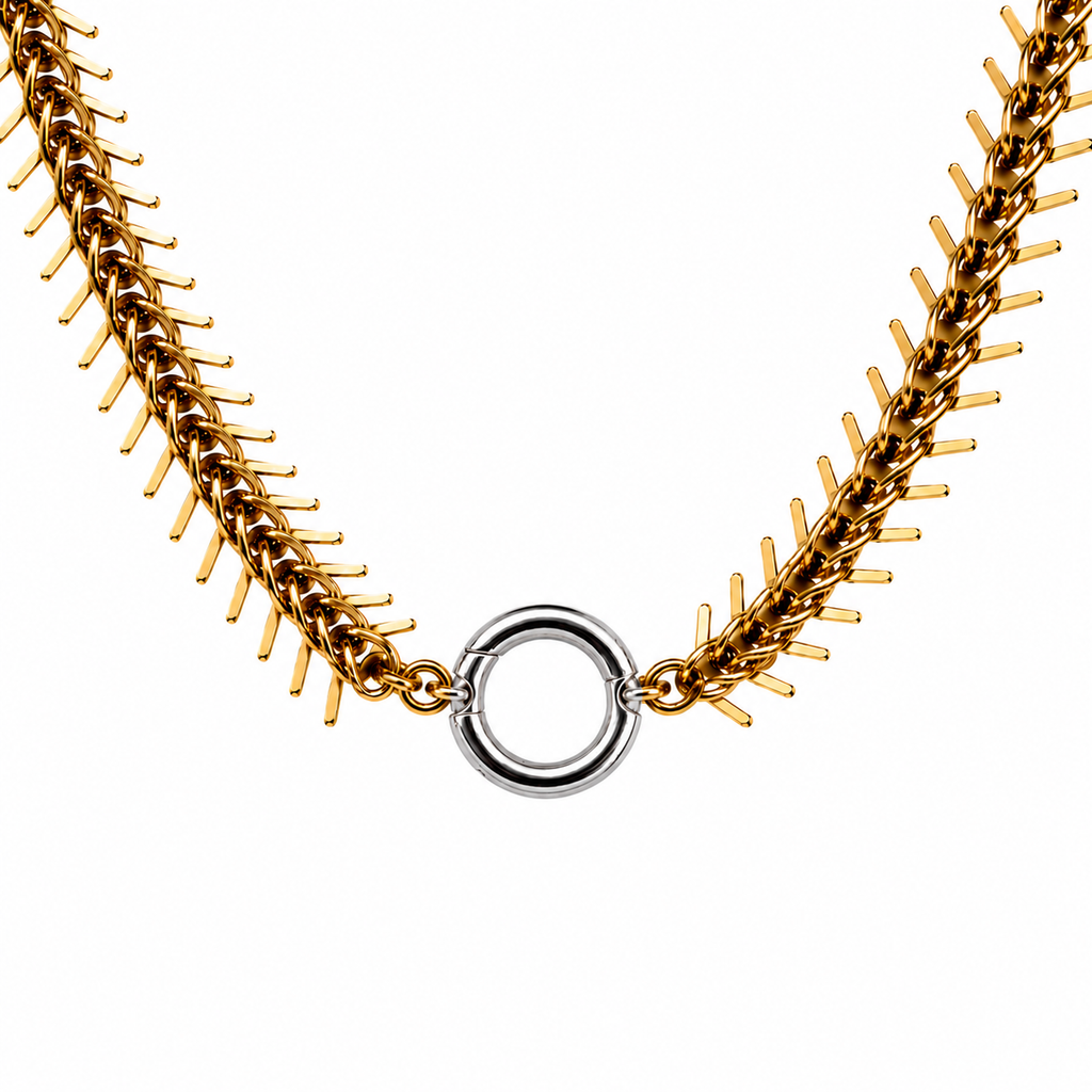 GOLD FISHBONE CHAIN