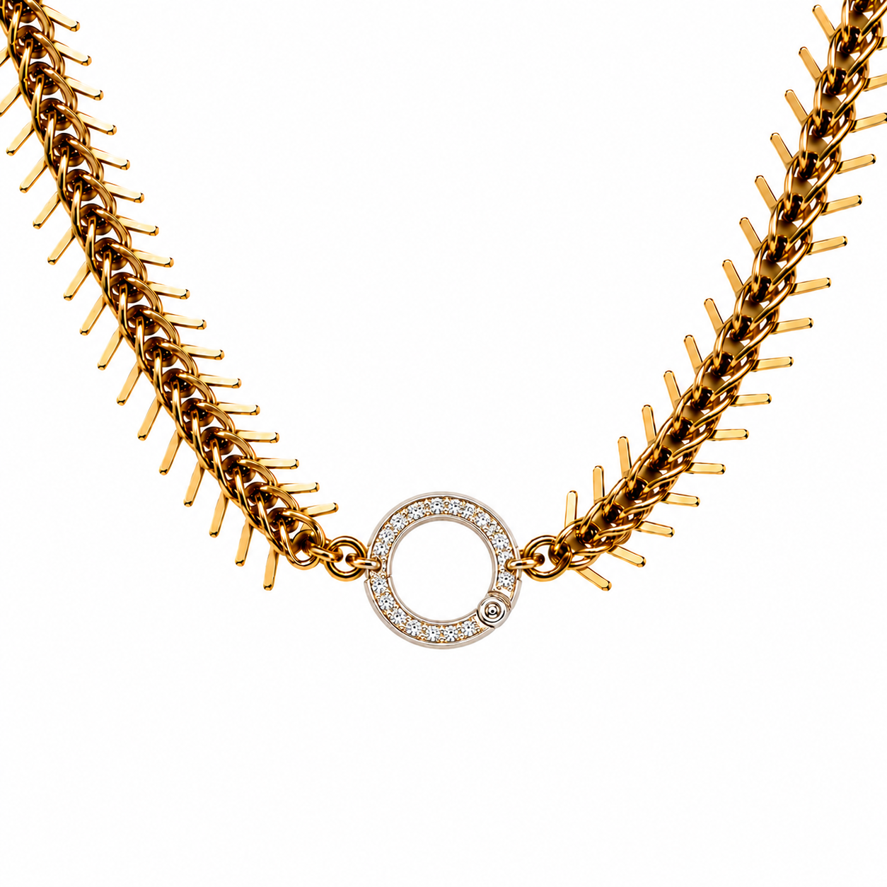 GOLD FISHBONE CHAIN