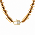 GOLD FISHBONE CHAIN