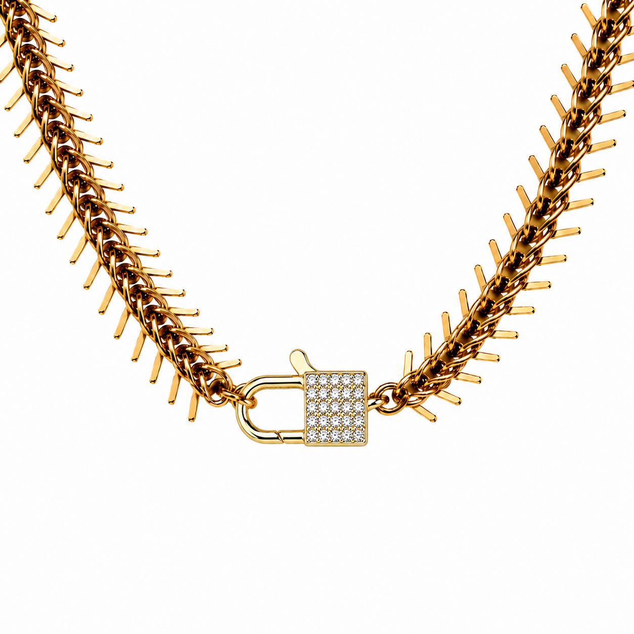 GOLD FISHBONE CHAIN