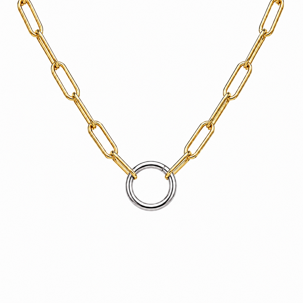 GOLD PAPERCLIP CHAIN