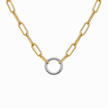 GOLD PAPERCLIP CHAIN