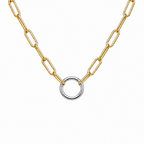 GOLD PAPERCLIP CHAIN