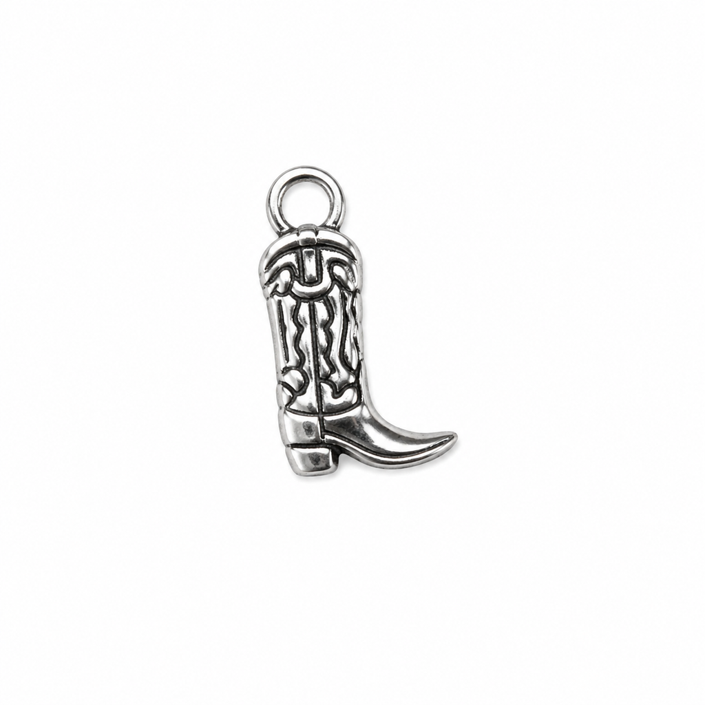 SILVER RODEO BOOTS CHARM