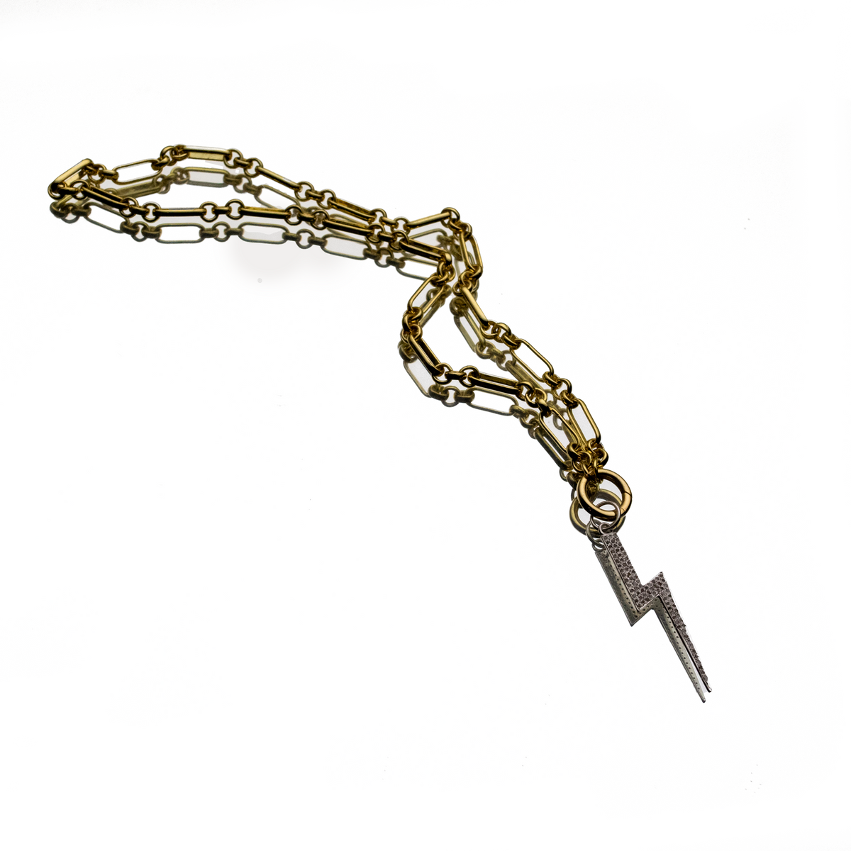 LUCKY STRIKE | Statement Necklace in Mixed Metal
