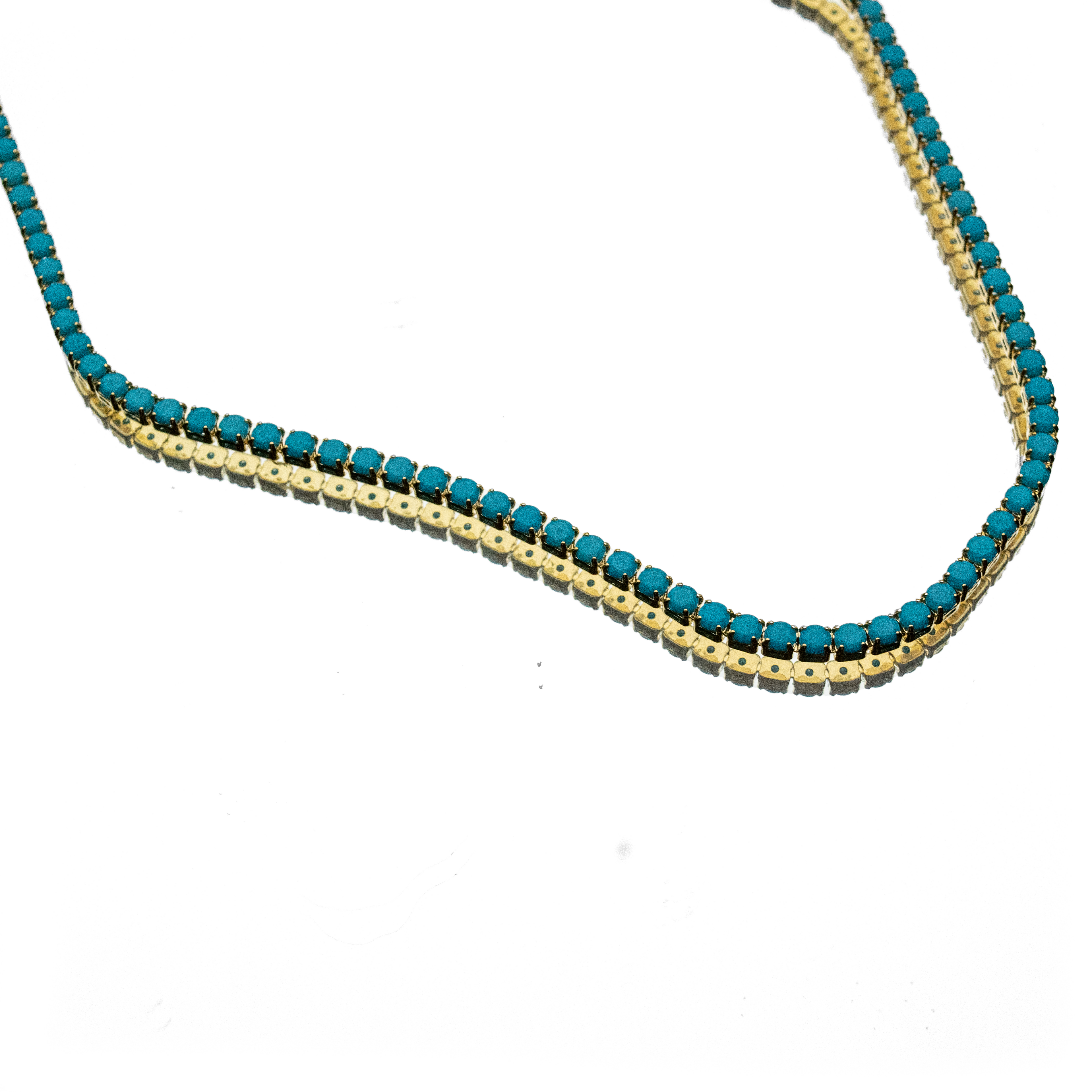 ROUND TOP CONVERTIBLE TENNIS NECKLACE + BRACELET
