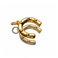 DOUBLE DOWN HORSESHOE CHARM