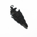 DARK DESERT LONGHORN CHARM