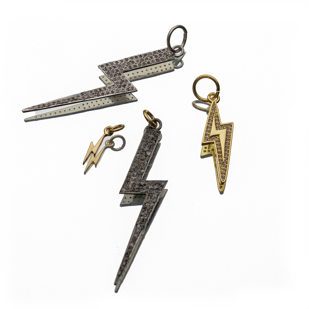 DIAMOND STUDDED STRIKE CHARM