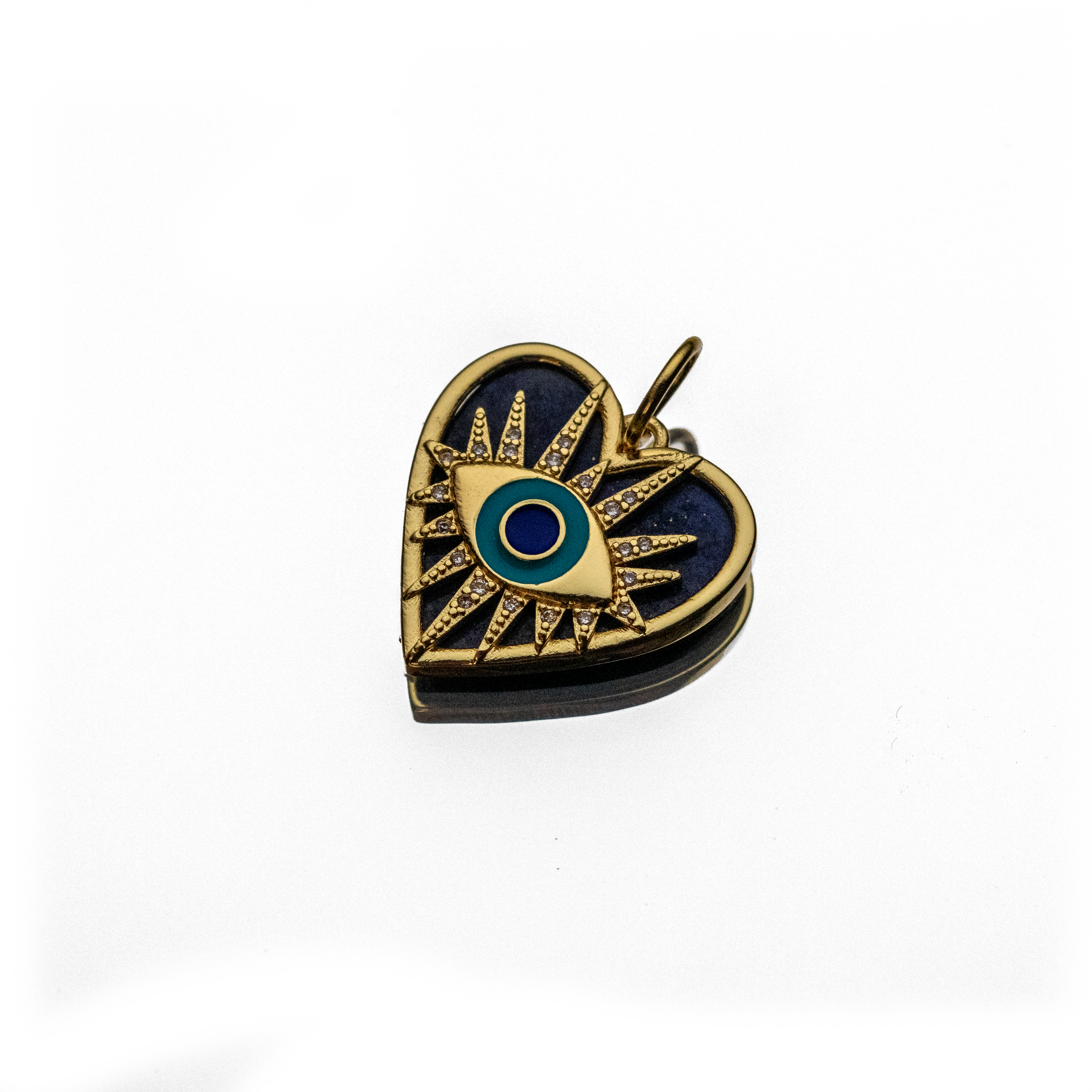 LAPIS EVIL EYE CHARM