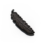 MIDNIGHT PLUME CHARM