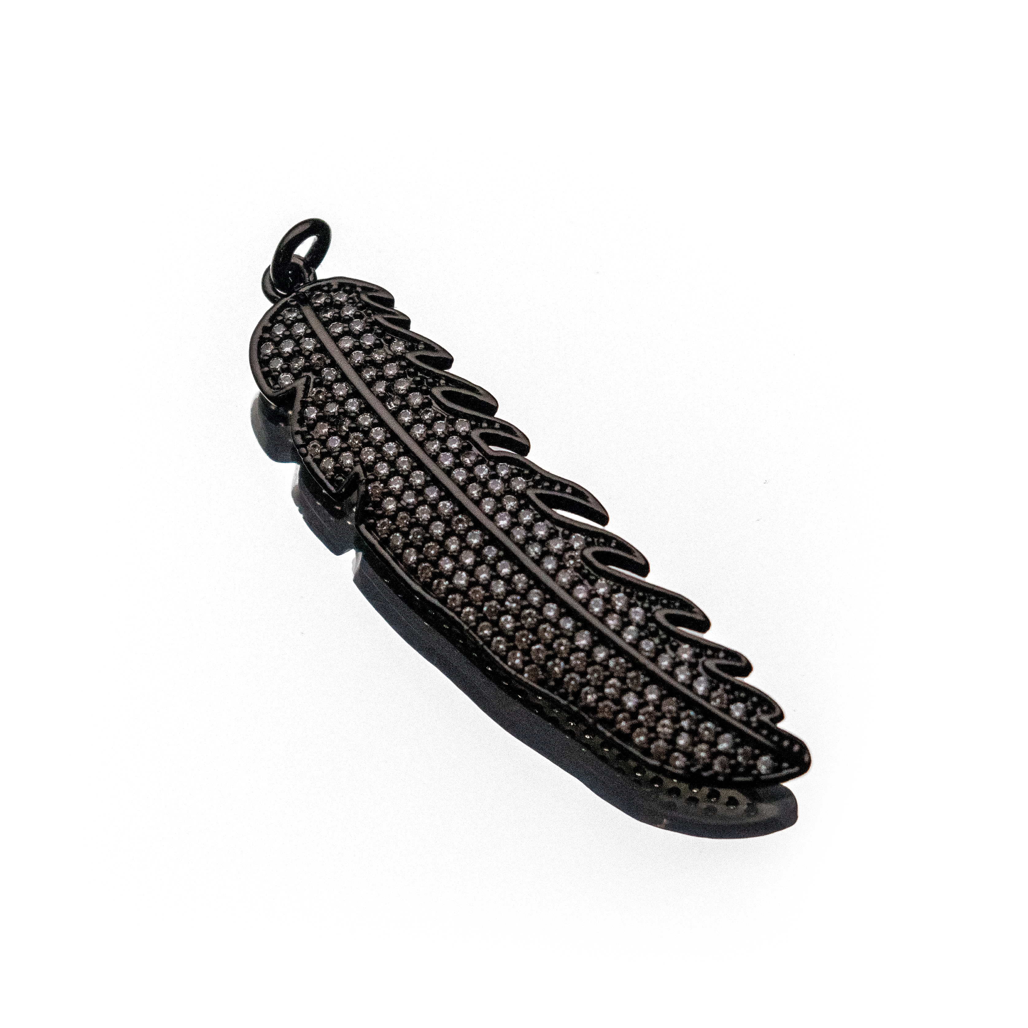 MIDNIGHT PLUME CHARM