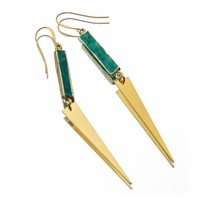 Crystal Dagger Dangles