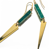 Crystal Dagger Dangles