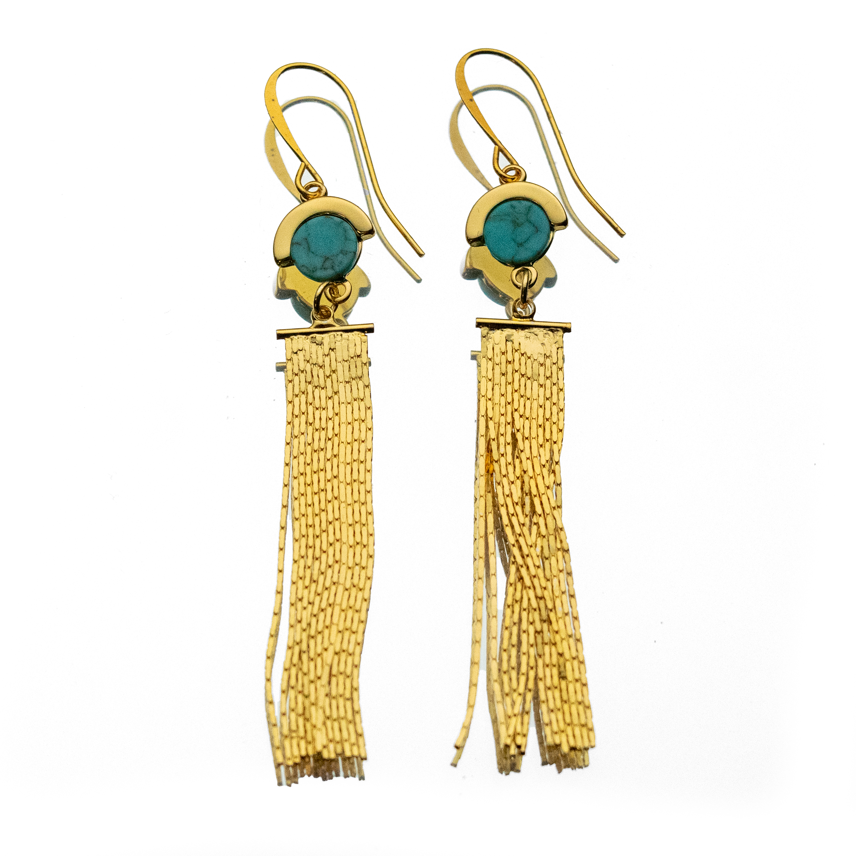GOLDEN HOUR FRINGE EARRINGS