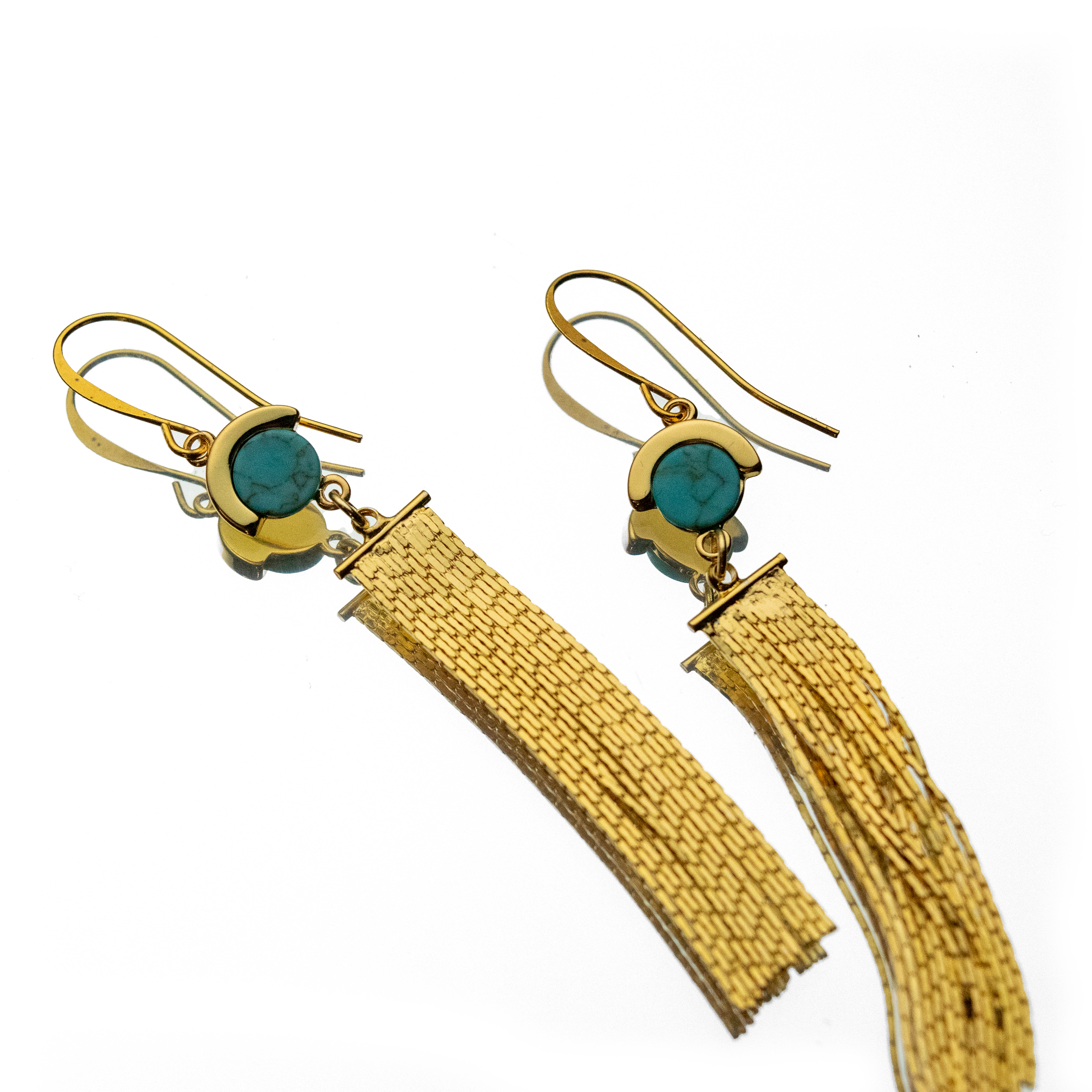 GOLDEN HOUR FRINGE EARRINGS
