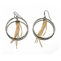 Signature Hoop with Classic Chain