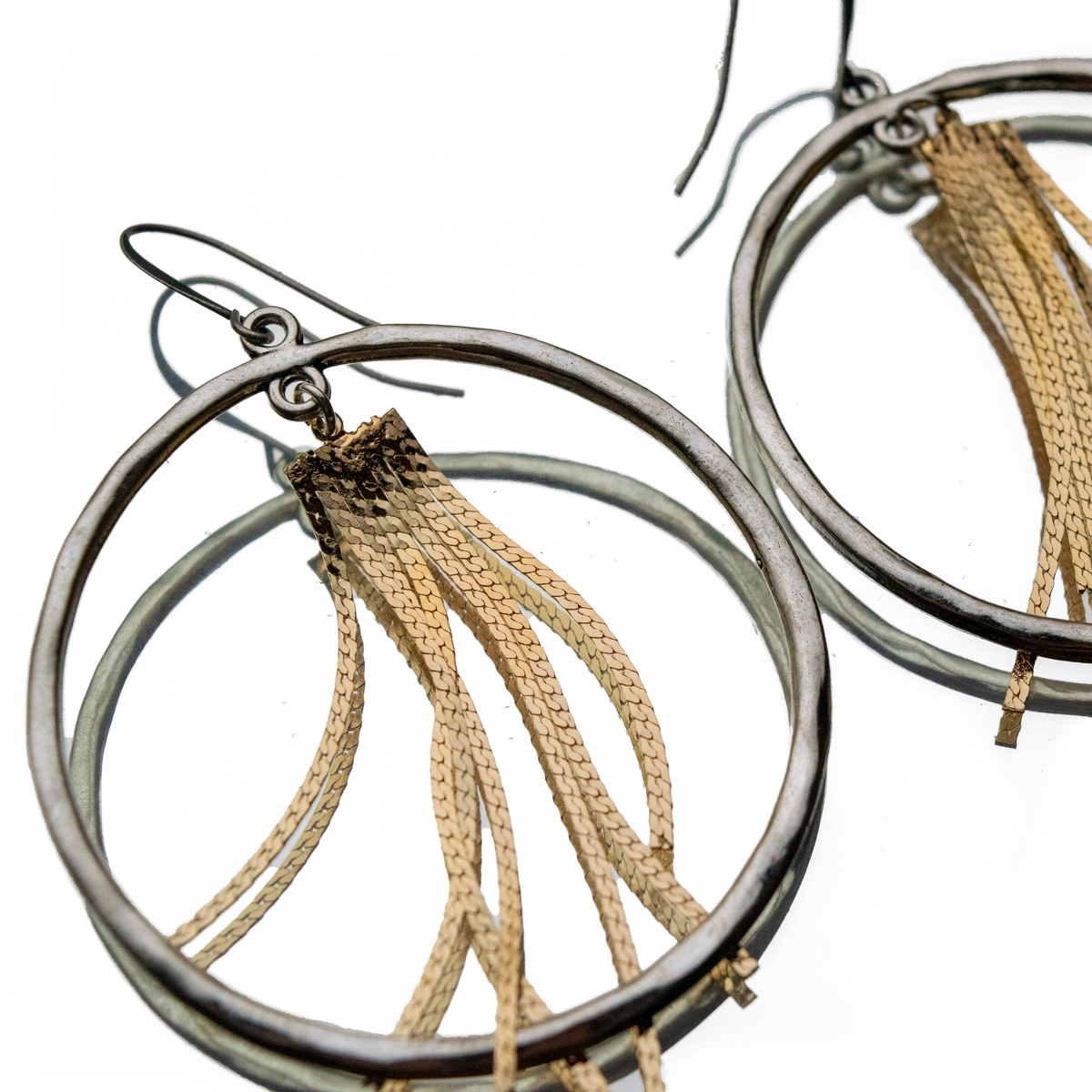 Signature Hoop with Classic Chain
