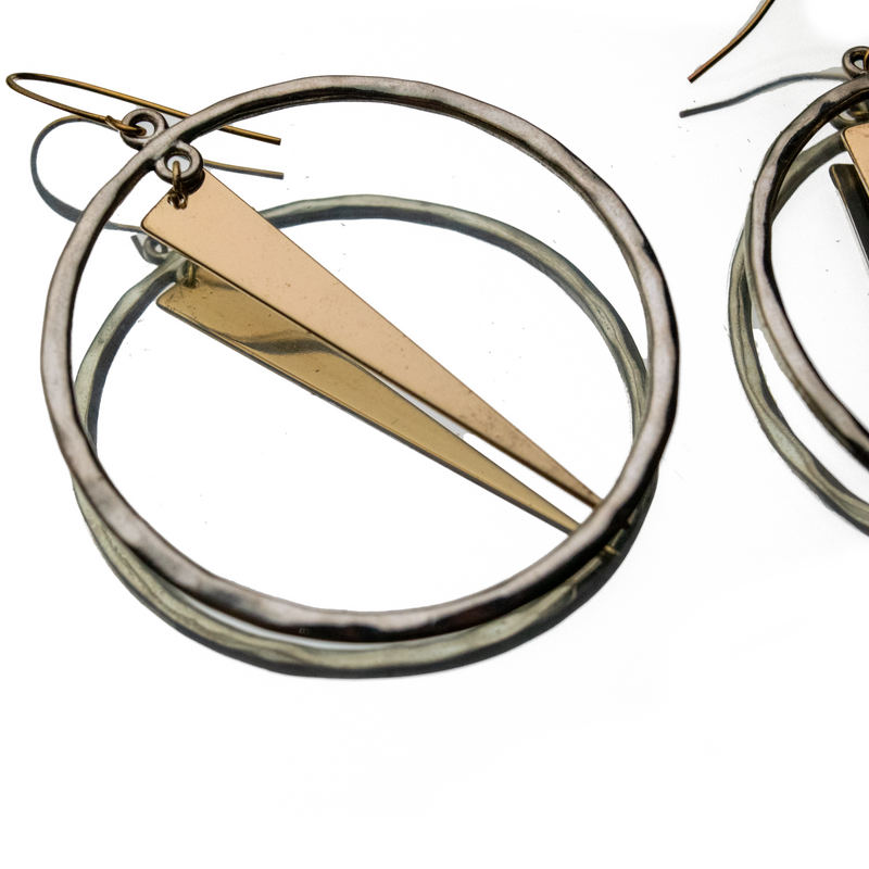 Signature Hoop with Disco Drop