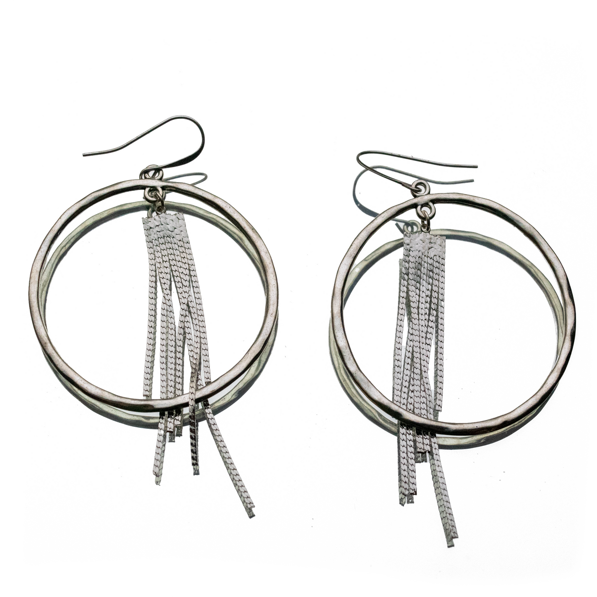 Signature Hoop with Classic Chain