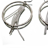 Signature Hoop with Classic Chain