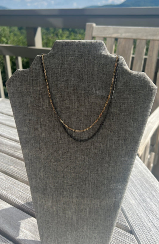 Onyx Layer Necklace