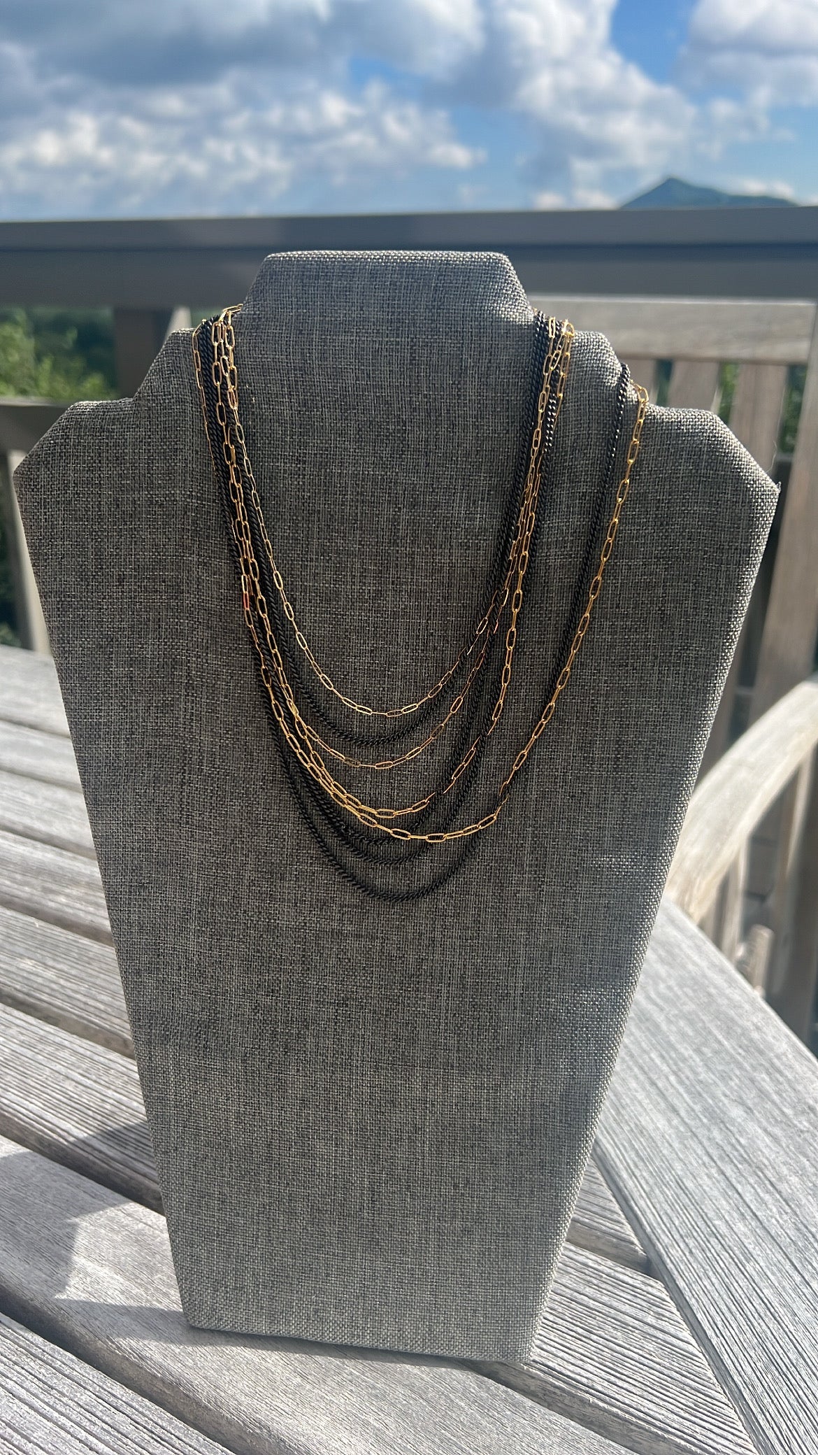 Onyx Layer Necklace