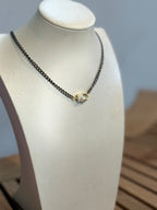 Gunmetal & Gold Locket