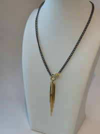 Gunmetal & Gold Locket