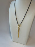 Gunmetal & Gold Locket